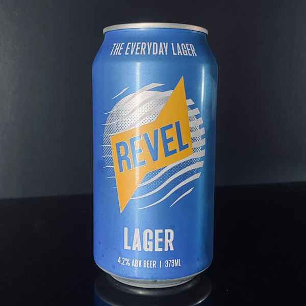 Revel Brewing Co, Lager, 375ml