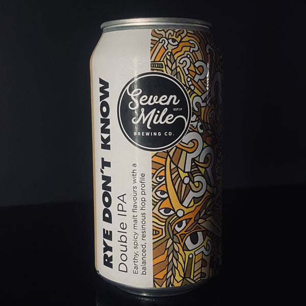 Seven Mile Brewing Co., Rye Don't Know, 375ml