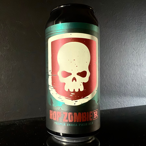 A can of Epic Hop, ZombieR from My Beer Dealer on a dark background.