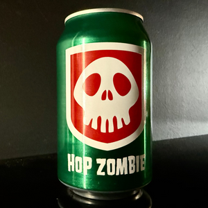 A can of Epic Hop Zombie from My Beer Dealer on a dark background.