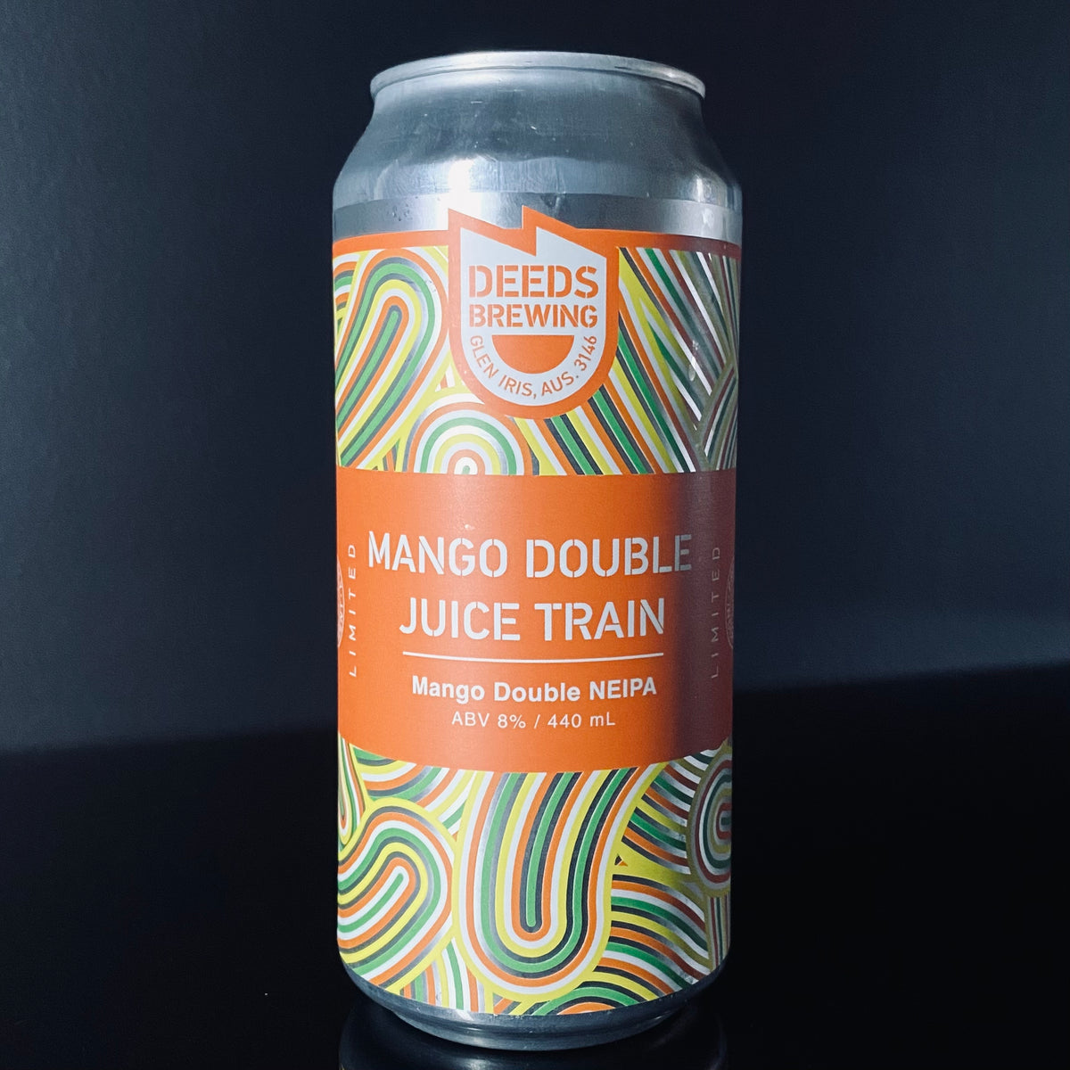 Deeds Brewing, Mango Double Juice Train, 440ml My Beer Dealer