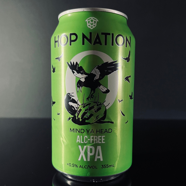 Hop Nation Brewing Co., Mind Your Head - Non-Alcoholic XPA, 375ml