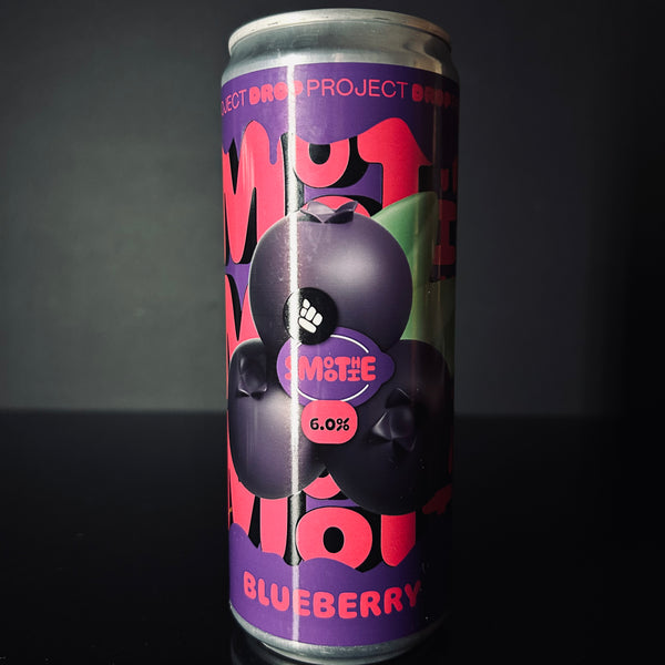 Drop Project, Blueberry Smoothie: Sour, 330ml