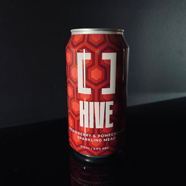 Working Title Brew Co. Hive: Strawberry & Pomegranate Sparkling Mead, 375ml