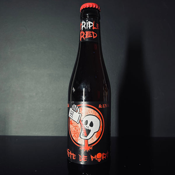 Brasserie du Bocq, Tete de Mort Triple Red, 330ml
