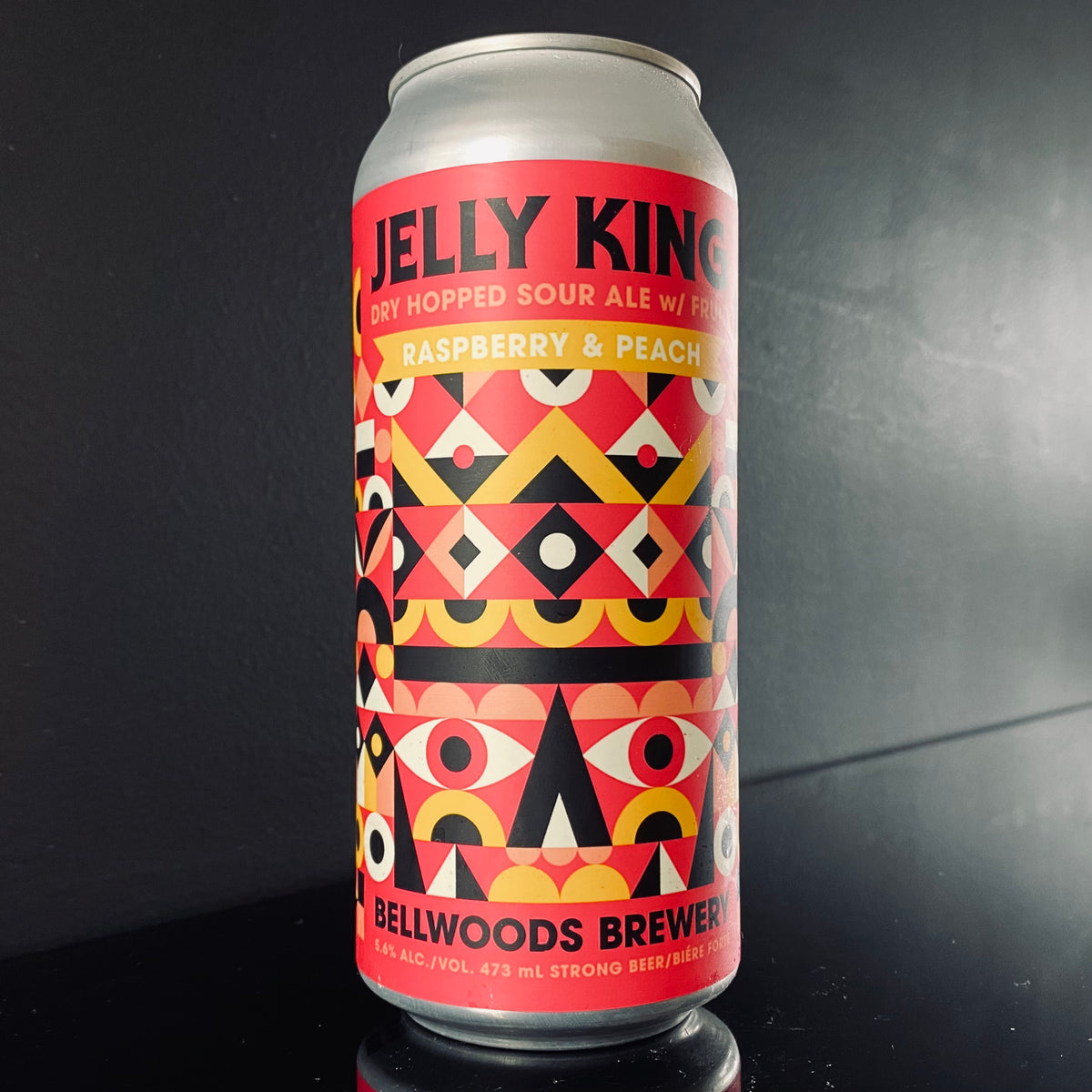 Bellwoods, Jelly King Raspberry & Peach, 473ml My Beer Dealer