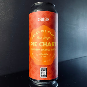 A can of Sea Legs, Pie Chart - Pecan Pie Stout, 440ml from My Beer Dealer.