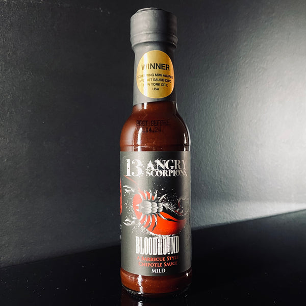 A bottle of 13 Angry Scorpions, Bloodhound, 150ml from My Beer Dealer.