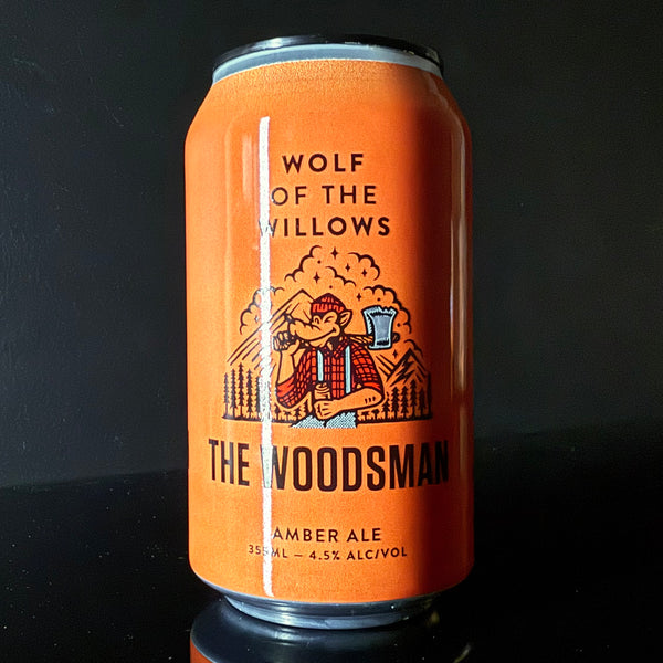 Wolf of the Willows, The Woodsman Amber Ale, 355ml