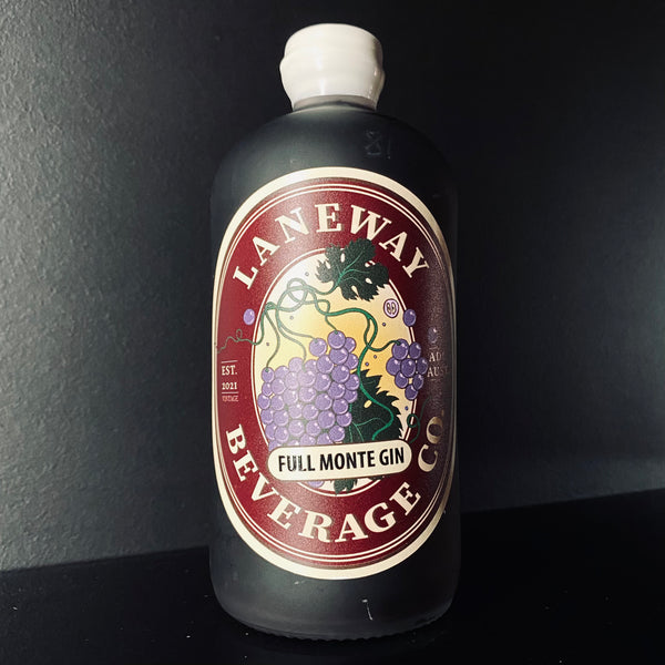 A bottle of Laneway Beverage Co., Monte Gin, 500ml from My Beer Dealer.