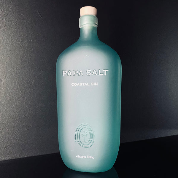 A bottle of Papa Salt, Coastal Gin, 700ml from My Beer Dealer.