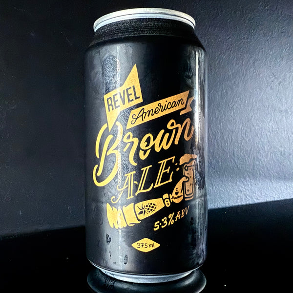 Revel Brewing Co., American Brown Ale, 375ml