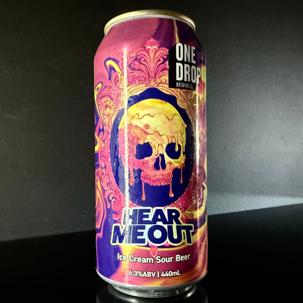 One Drop Brewing Co. Hear Me Out: Ice Cream Sour, 440ml
