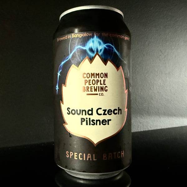 Common People Brewing Co., Sound Czech: Pilsner, 375ml