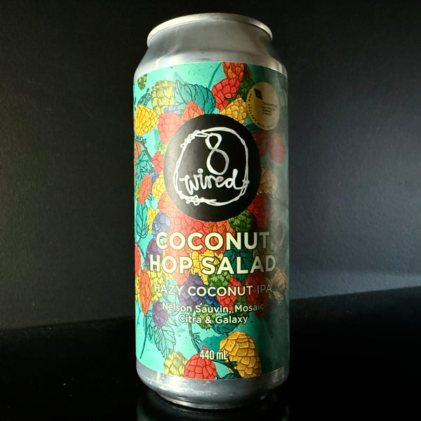 8 Wired, Coconut Hop Salad: Hazy IPA, 440ml