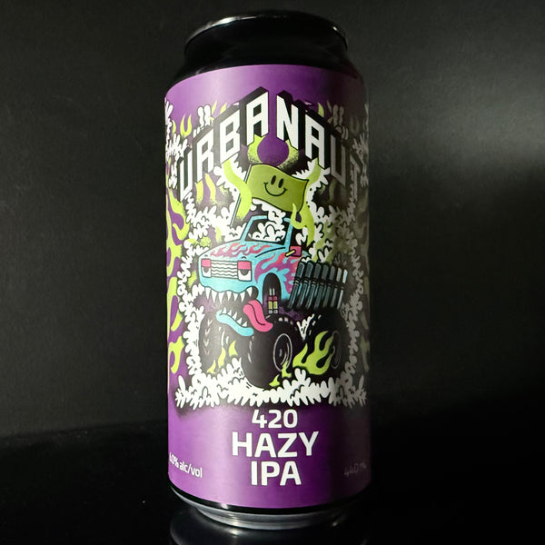 Urbanaut Brewing, 420: Dank Hazy IPA, 440ml