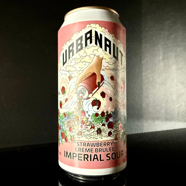 Urbanaut Brewing, Strawberry Creme Brulee: Imperial Sour, 440ml