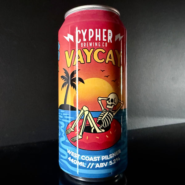 Cypher Brewing Co. Vacay: West Coast Pilsner, 440ml
