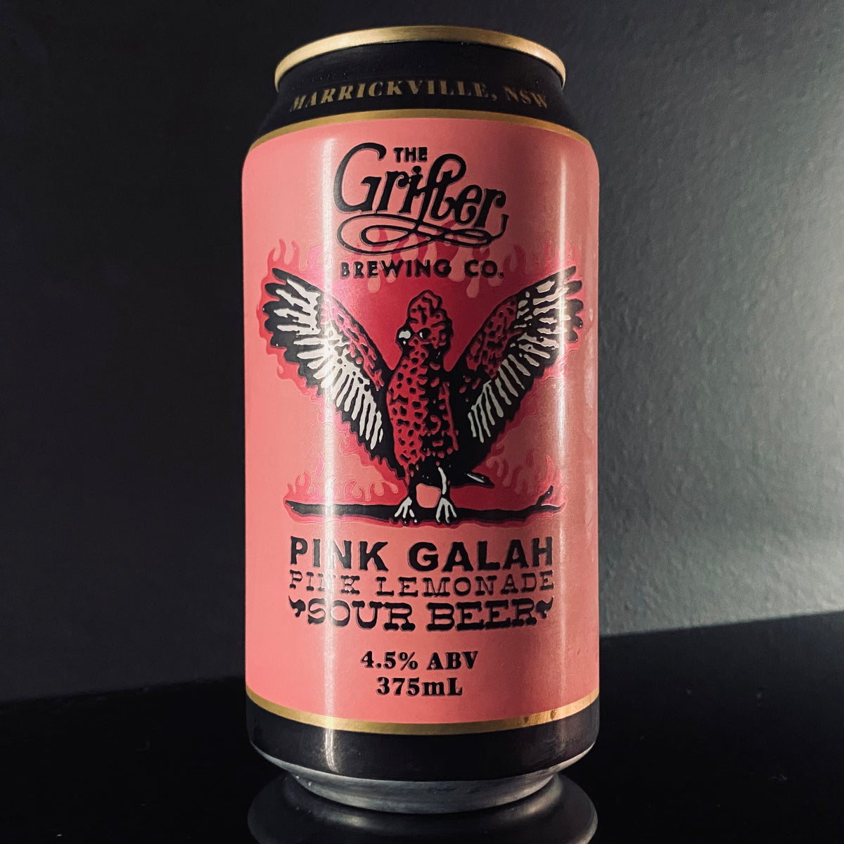 The Grifter Brewing Co., Pink Galah Lemonade Sour, 375ml My Beer Dealer