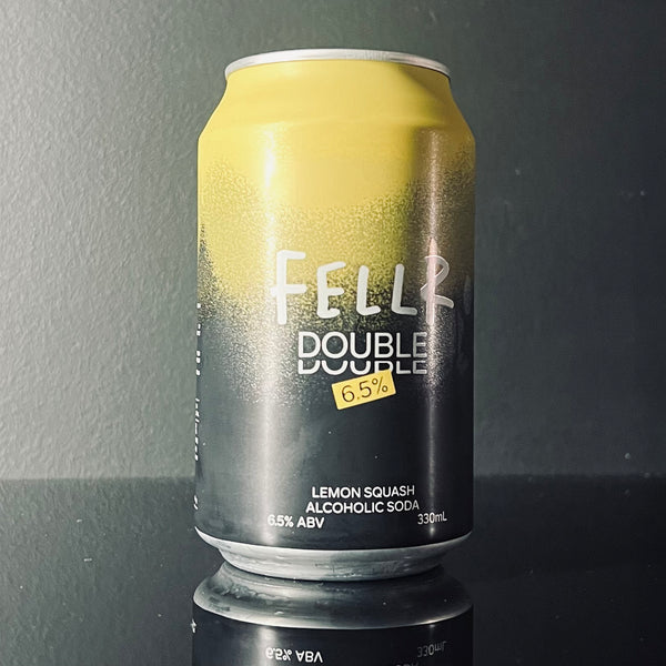 Fellr Double, Lemon Squash Alcoholic Soda, 330ml