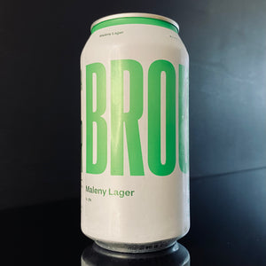 A can of Brouhaha Brewery, Maleny Lager, 375ml from My Beer Dealer.