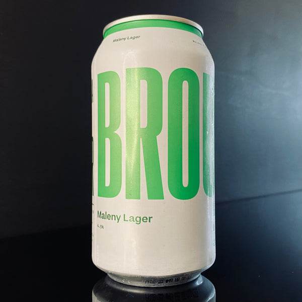 A can of Brouhaha Brewery, Maleny Lager, 375ml from My Beer Dealer.