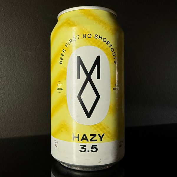 A can of Modus, Hazy 3.5: Pale Ale, 375ml from My Beer Dealer.