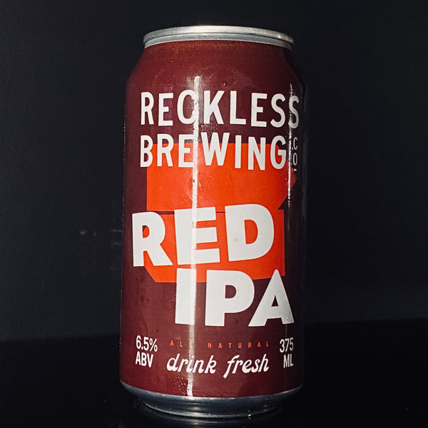 Reckless Brewing Co., Red IPA, 375ml