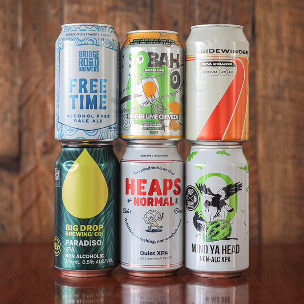 Booze Free: Mixed 6 Pack