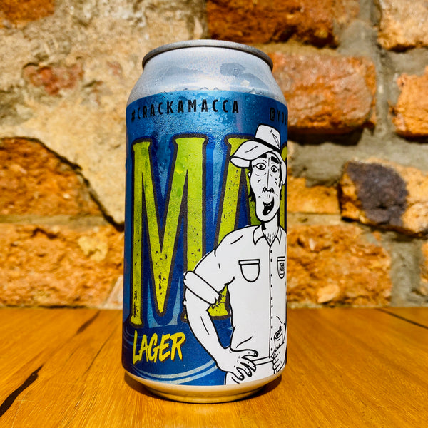 Your Mates Brewing Co., Macca Lager, 375ml