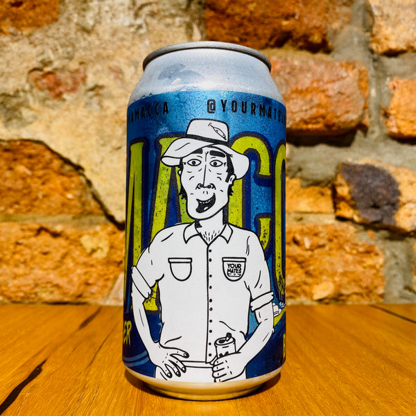 Your Mates Brewing Co., Macca Lager, 375ml