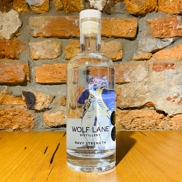 Wolf Lane, Navy Strength Gin, 500ml