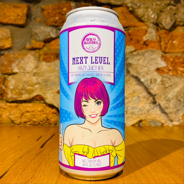 Wild Barrel, Next Level IPA, 473ml