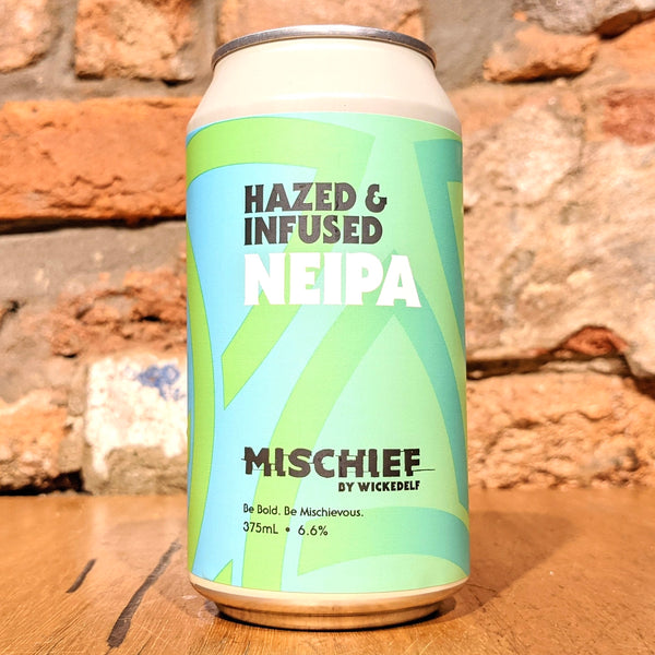 Wicked Elf Beers, Hazed & Infused NEIPA, 375ml