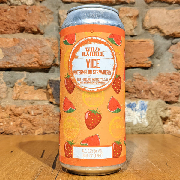 Wild Barrel Brewing, Vice Watermelon & Strawberry, 473ml