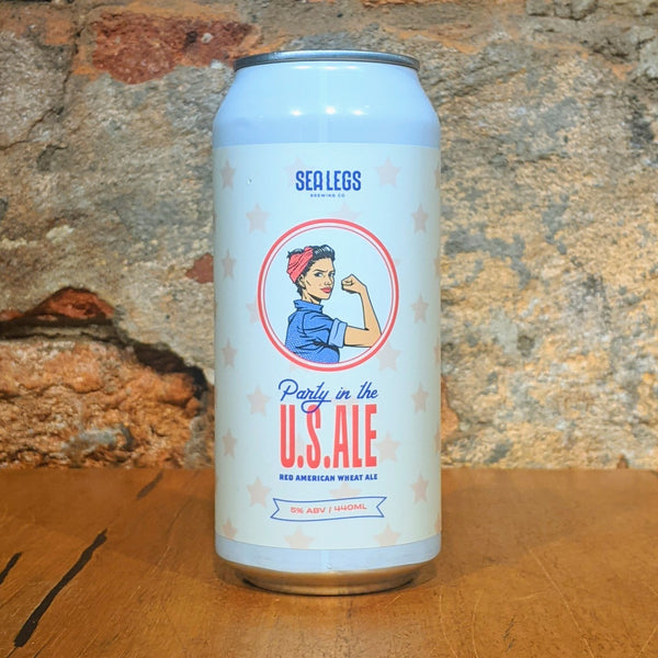 Sea Legs Brewing, Pink Books Party in the US Ale Red American Wheat Ale 2022, 440ml