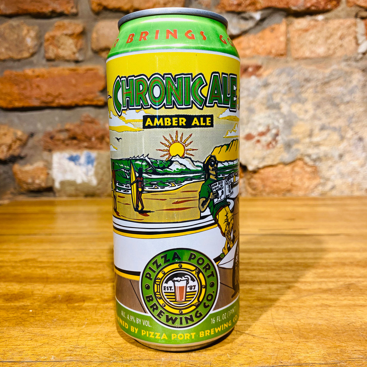 Pizza Port Brewing Company, Chronic Amber Ale, 473ml My Beer Dealer