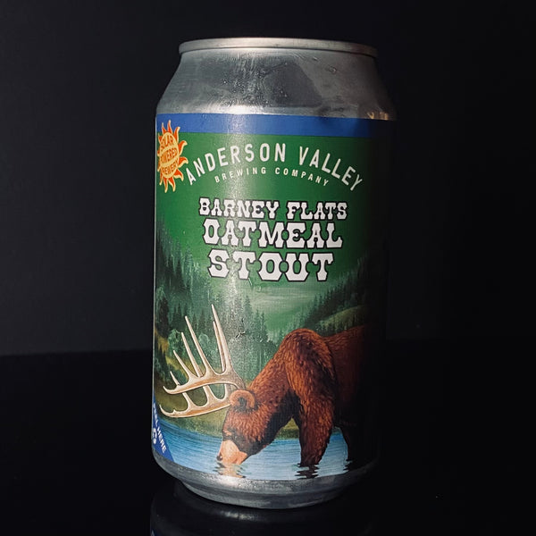 Anderson Valley Brewing Company, Barney Flats Oatmeal Stout, 355ml