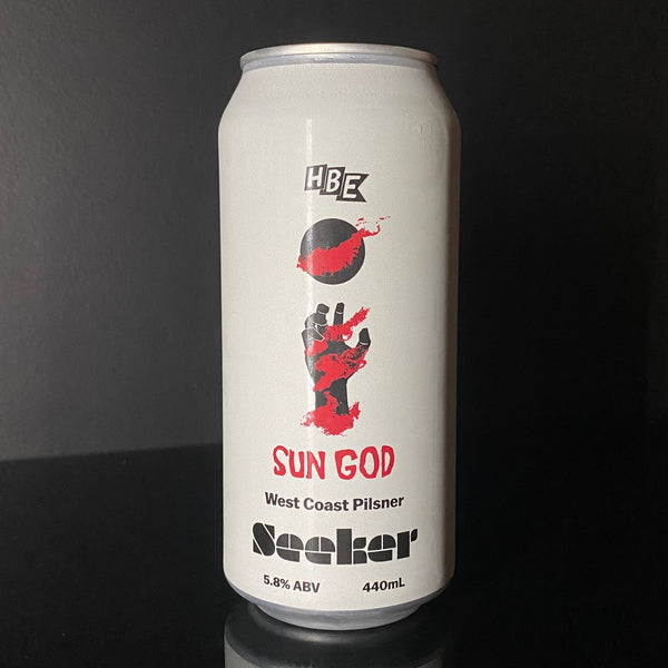 Seeker Brewing, Sun Gold: West Coast Pilsner, 440ml