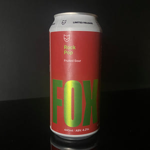 Fox Friday Craft Brewery, Rock Pop: Sour - Fruited, 440ml - My Beer Dealer