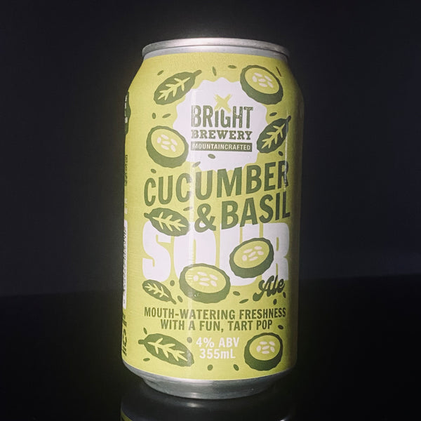 Bright Brewery, Cucumber & Basil Sour, 355ml
