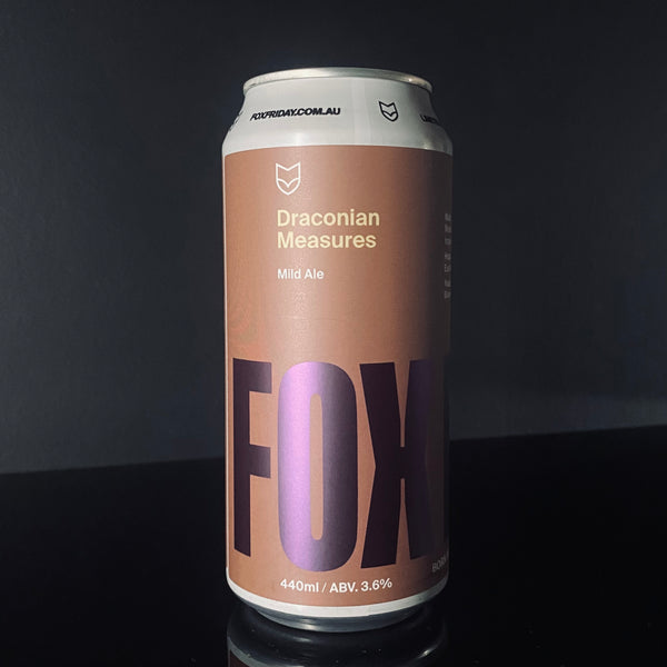 Fox Friday Craft Brewery, Draconican Measures, 440ml