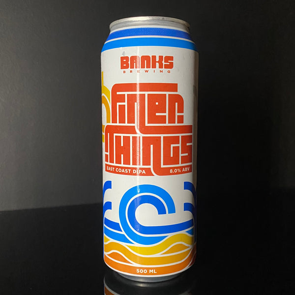 Banks, Finer Things: East Coast DIPA, 500ml