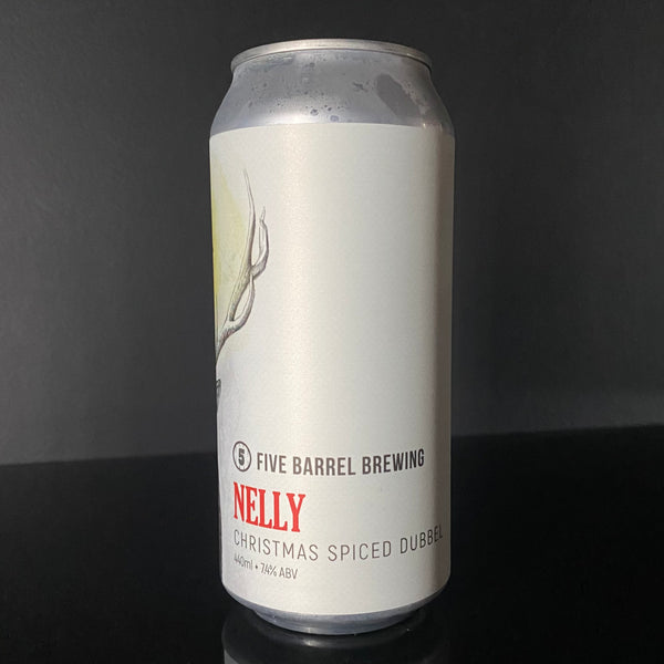 Five Barrels Brewing, Nelly: Christmas Spiced Dubbel, 440ml