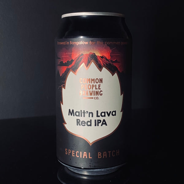 Common People, Malt'n Lava: Red IPA, 375ml