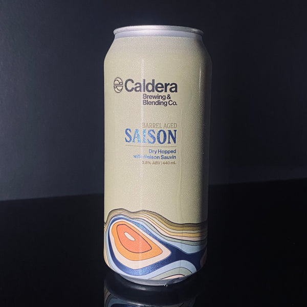 Caldera Brewing & Blending Co., Barrel Aged Saison Dry Hopped With Nelson Sauvin, 440ml