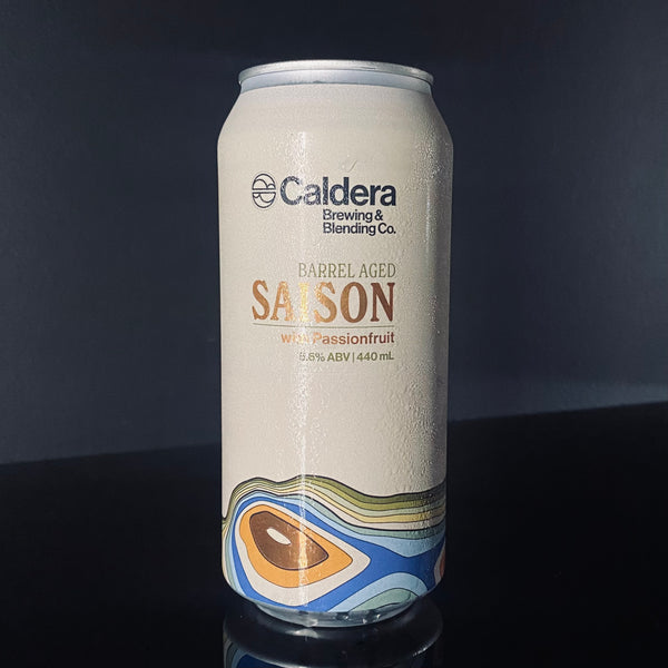 Caldera Brewing & Blending Co., Barrel Aged Saison with Passionfruit, 440ml