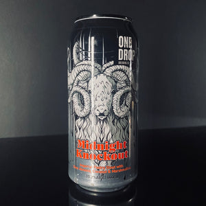 One Drop Brewing Co., Midnight Knockout, 440ml One Drop Brewing Co., Midnight Knockout, 440ml
