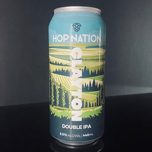 Hop Nation Brewing Co., Clayton DIPA, 440ml Hop Nation Brewing Co., Clayton DIPA, 440ml