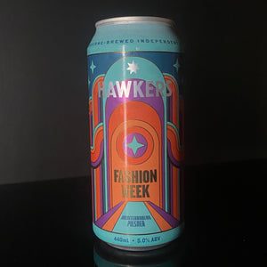 Hawkers Beer, Fashion Week: Pilsner - Italian, 440ml - My Beer Dealer